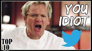 Top 10 Funniest Gordon Ramsay Savage Tweets