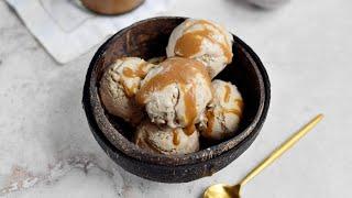 Peanut Butter Banana Ice Cream (Vegan Recipe)