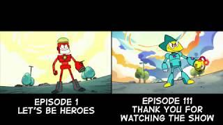 OK KO Finale Side-by-Side Comparison (SPOILERS)