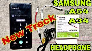 Samsung A54 5G , A34 5G Headphones  Note Supported || New Treck New Video || New Headphones Typ C 