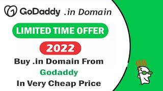 How to buy Cheap Domain From Godaddy in 2022 | Godaddy Cheap Domain OFFER | Buy .in Domain in 2022