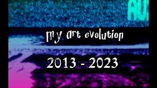 tvdisko art evolution progress 2013 - 2023