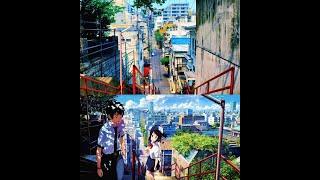 Japanese Anime in Real life || kimi no na wa || Your name in real life