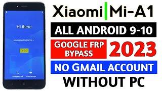 Xiaomi | Mi A1 Google account frp bypass without pc 2023 (fixed screen lock solution).