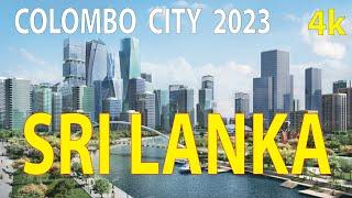 Colombo City , Sri Lanka 4K By Drone 2023