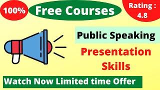 Free Course Public Speaking & Presentation Skills Professional Courses Online Classes #DeepShukla