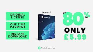 Windows 11 Pro 80% Off