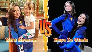 Kira Kosarin (Phoebe) VS Maya Le Clark (Chloe Thunderman) Transformation  From Baby To 2024