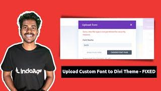 How to Upload Custom Fonts to Divi Theme -This Filetype is not permitted.. FIXED