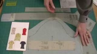 Example 1-Blouse-How to fit commercial patterns with Sure-Fit Designs