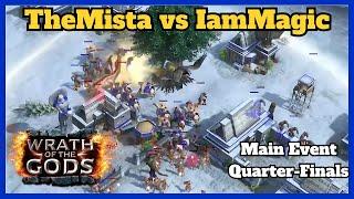 Aces_TheMista vs IamMagic Wrath of the Gods $15000 Main Event Quarter-Finals