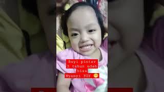 ANAK BAYI BELAJAR PINTER UDAH BISA NYANYI #short #shorts #videoshorts #viral #nyanyi #bayilucu