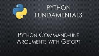 Python Fundamentals: Getopt