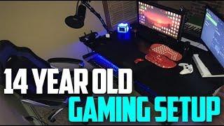 14 Year Old's Gaming Setup || Neroku