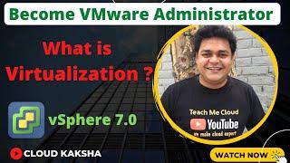 What is Virtualization  ? Types of virtualization | VMware vSphere 7.0 Training in Hindi -Class1