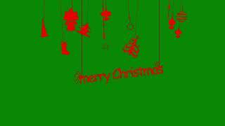 Merry Christmas Celebration Green Screen | Merry Christmas Green Screen No Copyright Videos