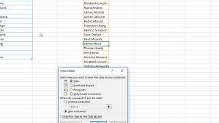 Compare Two Lists in Excel using Power Query