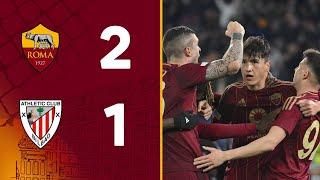 ROMA 2-1 ATHLETIC CLUB | EUROPA LEAGUE HIGHLIGHTS 2024-25