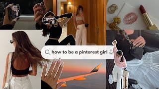 Turning Myself into an IT GIRL for 2025 | Becoming Pinterest Goals