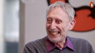 Michael Rosen talks to Monique who cared for him and wrote in his patient diary