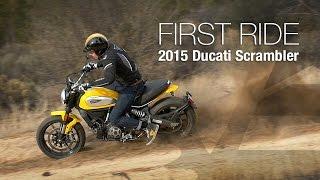 2015 Ducati Scrambler First Ride - MotoUSA