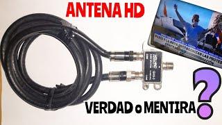 NO PAGUES MAS EL CABLE, NUEVA ANTENA HD 4K, 8K CALIDAD MAXIMA 1080P, sirve o es video FALSO?