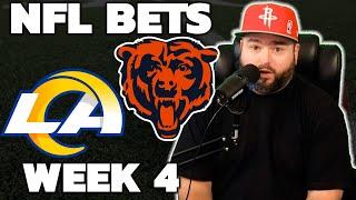 Rams vs Bears Week 4 Bets - NFL Picks With Kyle Kirms