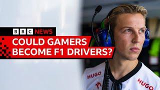F1 24: Liam Lawson on how sim racing and gaming is shaping F1 | BBC News