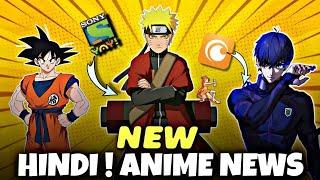 Naruto Shippuden Sony Yay Announcement | Crunchyroll Upcomings Hindi Dub Anime | RDJ Anime Pro • DBL