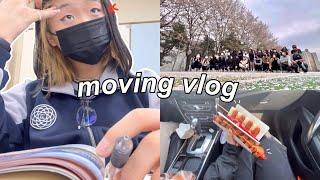 moving vlog  | começando do zero, primeiro dia na escola nova, primavera, mta comida