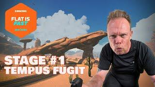 Zwift - ZRacing - Flat is Fast  - Stage 1: Tempus Fugit