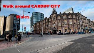 Walk around CARDIFF CITY, WALES 󠁧󠁢󠁷󠁬󠁳󠁿 #travelvlog #travel #wales #cardiff #uk