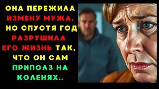 Она пережила измену мужа, но спустя год разрушила его жизнь так, что он сам приполз на коленях..