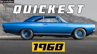 The 9 Quickest Muscle Cars Of 1968