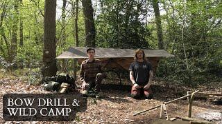 Duo Overnighter with EA Bushcraft - Bow Drill Fire, Thrunite BSS V4 & Emba Cast Iron Grill