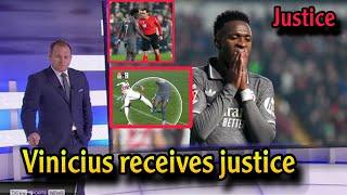 Vinicius Junior receives justice after Real Madrid vs Rayo Vallecano referee's decision