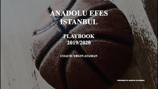 Anadolu Efes Istanbul (E.Ataman) 2019/20 Euroleague Playbook