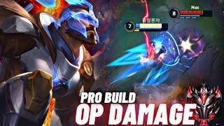 PULSEFIRE PANTHEON OP BUILD IN RANK GAME SUPER AGGRESSIVE CHAMPION WILD RIFT