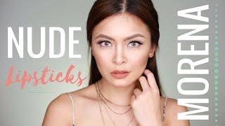 THE BEST NUDE Lipsticks for Morena or Medium Skin