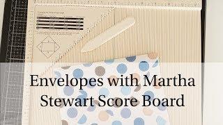 Make an Envelope with the Martha Stewart Score Board