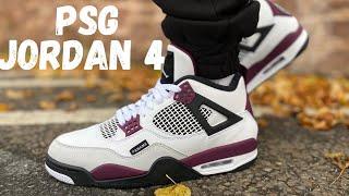 THE HYPE HOLDS UP! JORDAN 4 X PSG REVIEW & ON FOOT