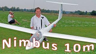 Nimbus Modellflugzeug mit 10 Meter (!!) Spannweite