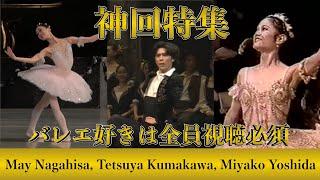 【夢のまとめ動画】永久メイ、熊川哲也、吉田都| May, Tetsuya, Miyako, Best 3 of ballet dancers  in  Ballet collection 087.