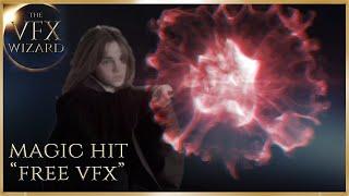 Magic Hit Expelliarmus - FREE effect - Harry Potter inspired [The VFX Wizard] Red Magic smoke