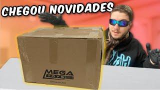 RECEBI UMA CAIXA COM VARIAS CARRETAS NOVAS DA MEGA TOYS