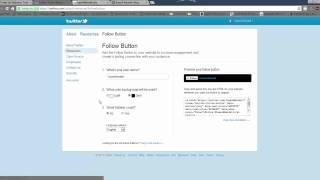 How To Add Twitter Button To Your Website