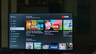 YouTube not showing on a smart TV full screen