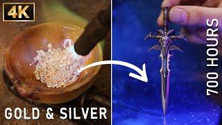 Jeweler creates Warcraft’s Frostmourne from Gold & Silver in 700 hours