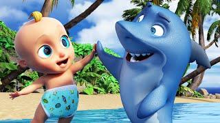 Baby Shark & more Kindergarten Kids Songs | Happy Kids Song | Lyrics