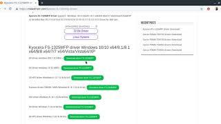 Kyocera FS 1325MFP driver & how to install